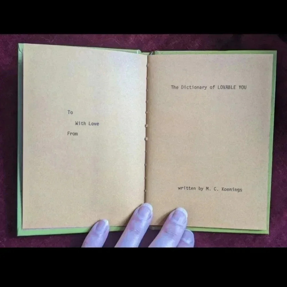 Sweet Vintage book for your Love - Picture 2 of 5